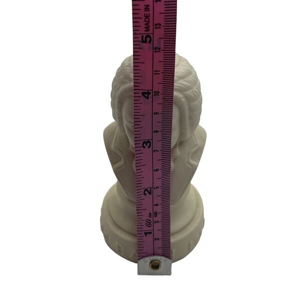 Bach Bust Sculpture Vintage A Halbe Statuette Composer Johann Sebastian Novelty - Picture 8 of 16